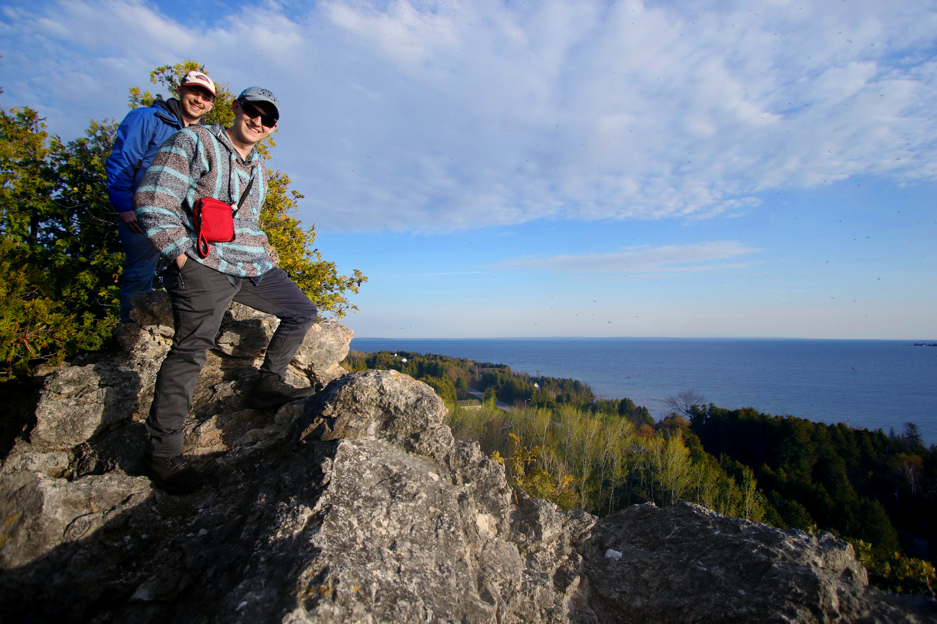 UAFS Students on a Mountainside