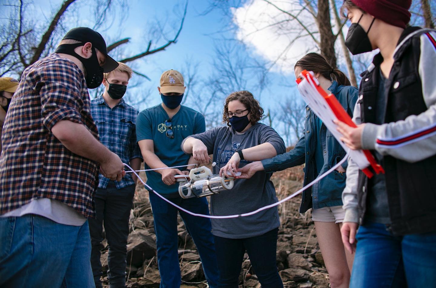 Jordan Mader on a Geoscience Water Testing Trip