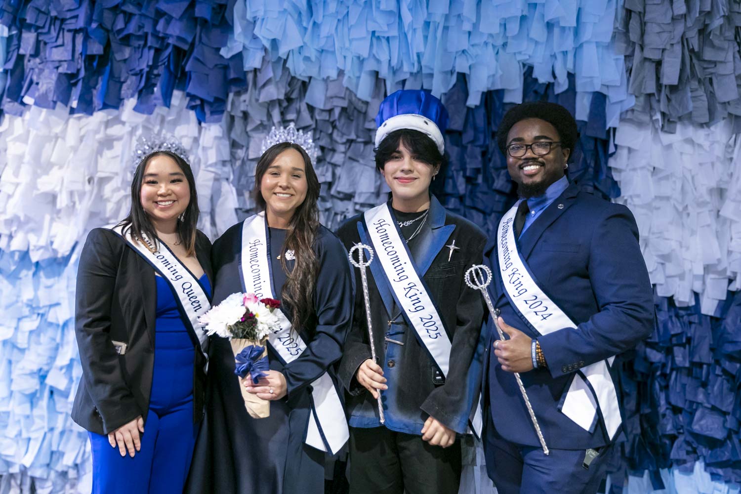 The 2024 and 2025 Homecoming King and Queen