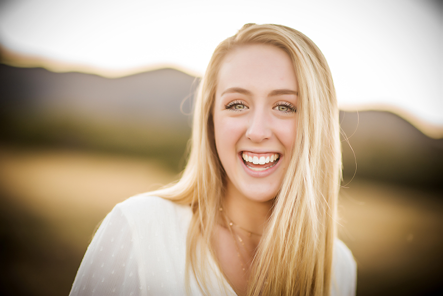 Sydney Barnes smiling for the camera.