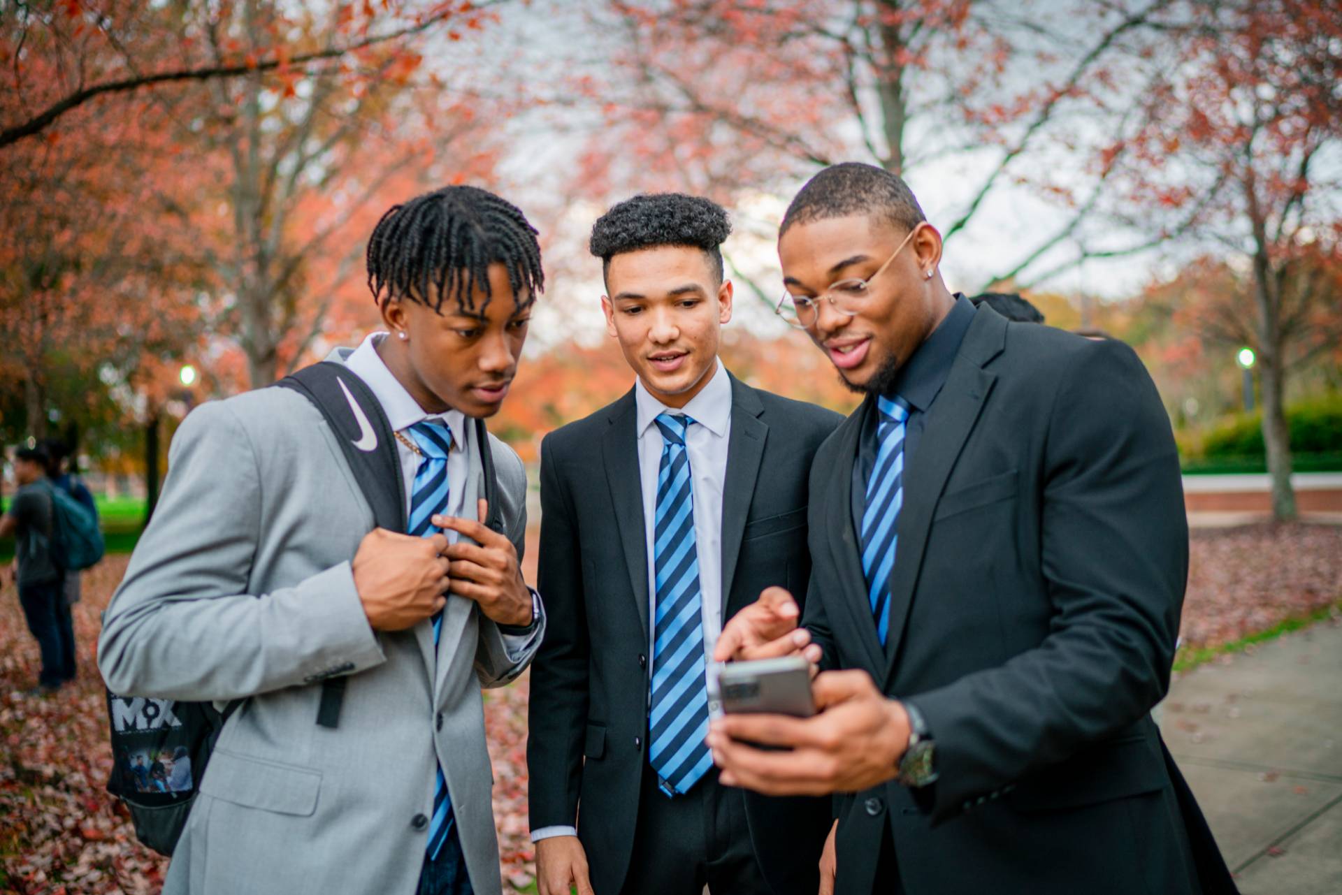 Three men in suits 