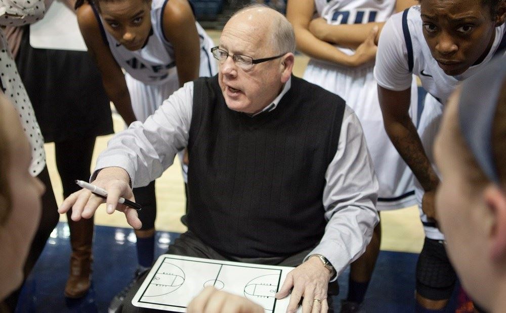 women's basketball coach Louis Whorton 