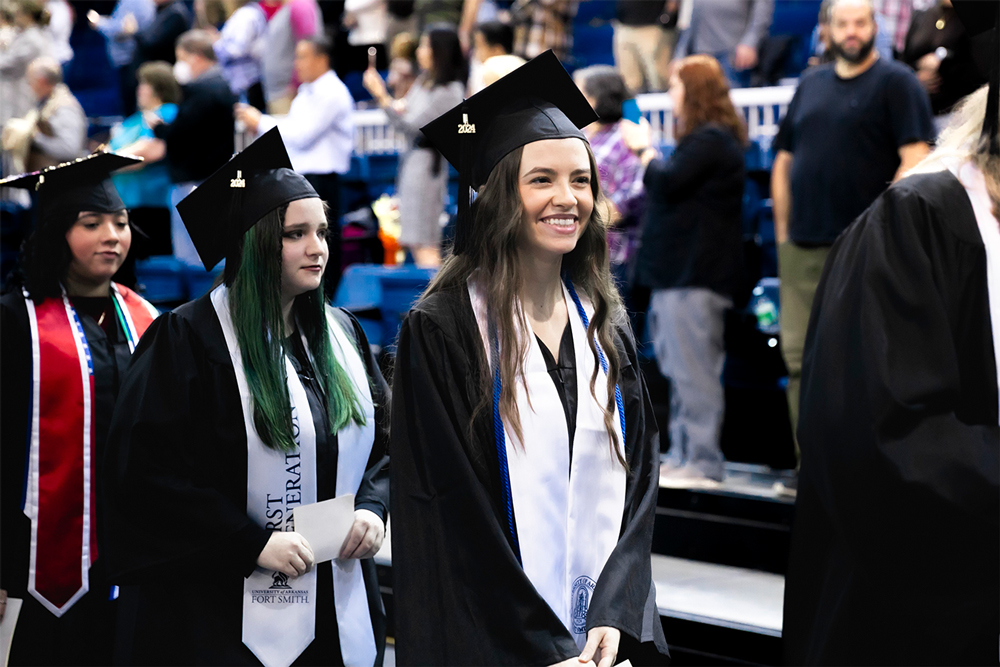 Emily McCall, a College of Arts and Sciences graduate, earned her bachelor's degree in English with a minor in history.