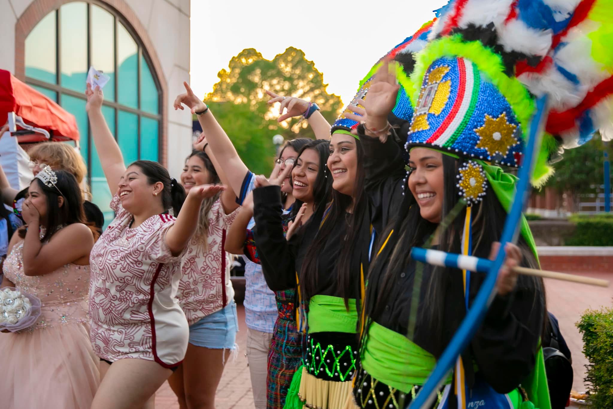 UAFS celebrates Hispanic Heritage Month with Salsa at the Bell Tower and a fashion show of traditional Hispanic dress